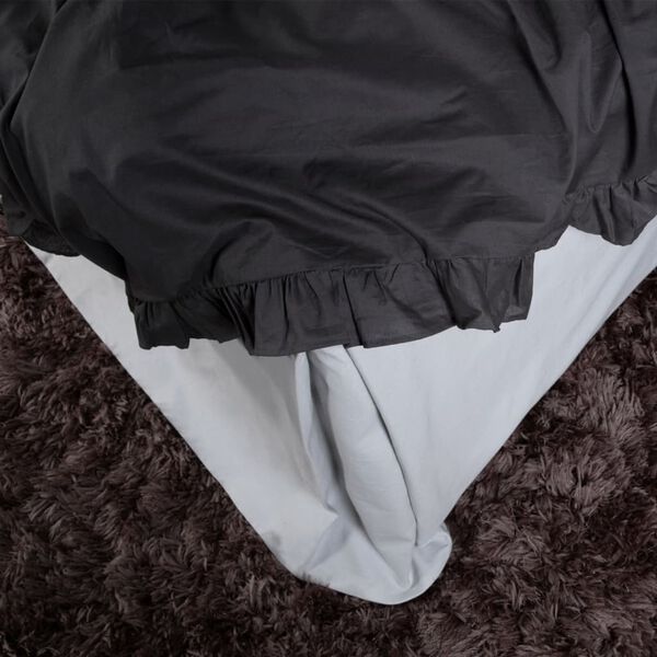 Venture Home Bettw&auml;sche-Set Levi 220x240 cm Baumwolle Anthrazit