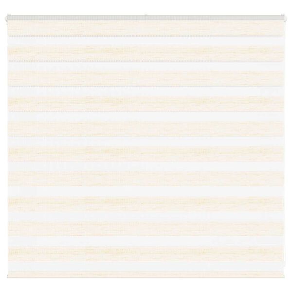 vidaXL Zebrarollo Marmorbeige 165x100cm Stoffbreite 160,9 cm Polyester