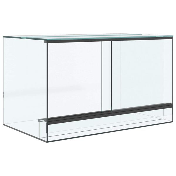 vidaXL Terrarium mit Speicher Transparent 50 x 30 x 30 cm Glas