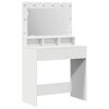 vidaXL Schminktisch Wei&szlig; 78,5 x 41 x 135 cm Holzwerkstoff