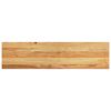 vidaXL Treppenstufen 16 Stk. Hellbraun 100x25x2 cm Massivholz Eiche