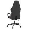 vidaXL Gaming-Stuhl Schwarz und Weinrot Kunstleder