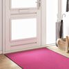 vidaXL Fu&szlig;matte Rosa und Schwarz 120 x 300 cm Polyamid und PVC