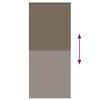 vidaXL Verdunkelungsrollo 84,4 x 230 cm, Stoffbreite 80 cm, Kaffeebraun