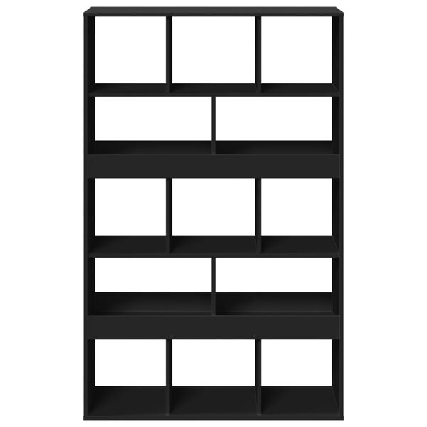 vidaXL B&uuml;cherregal Schwarz 100x33x156,5 cm Holzwerkstoff