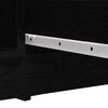 vidaXL Sideboard mit Schubladen Schwarz Eichen-Optik 100,5x35x98,5 cm