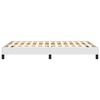 vidaXL Bettgestell ohne Matratze Wei&szlig; 120x190 cm Kunstleder