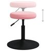 vidaXL Esszimmerstuhl Rosa Samt