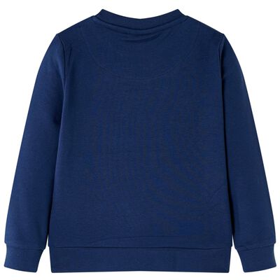 Kinder-Sweatshirt Marineblau 140