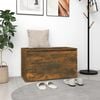 vidaXL Flurbank 80x40x45 cm R&auml;uchereiche Holzwerkstoff