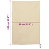 vidaXL Wintervlies mit Kordelzug 12 Stk. 70 g/m&sup2; 0,8x1,2 m