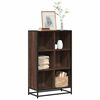 vidaXL B&uuml;cherregal Braun Eichen-Optik 65,5x33x107,5 cm Holzwerkstoff