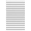 vidaXL Doppelrollo Hellgrau 150x230 cm Stoffbreite 145,9 cm Polyester