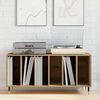 vidaXL Schallplattenschrank mit Regal Artisan-Eiche 100 x 38 x 48 cm