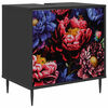vidaXL Badezimmerschrank KIEL Schwarz Eichen-Optik 60 x 40 x 61 cm