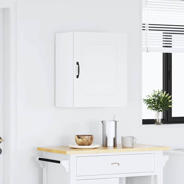 vidaXL K&uuml;chen-H&auml;ngeschrank Kalmar Wei&szlig; Holzwerkstoff