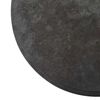 vidaXL Tischplatte Schwarz &Oslash;40x2,5 cm Marmor