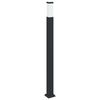 vidaXL Pollerleuchte 110 cm Schwarz IP44
