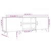 vidaXL TV-Schrank R&auml;uchereiche 150x30x50 cm Holzwerkstoff