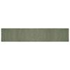 vidaXL Bereichsteppiche Olive Gr&uuml;n 80 x 400 cm Jute
