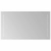 vidaXL LED-Badezimmerspiegel Transparent 40 x 70 cm Geh&auml;rtetes Glas