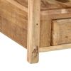 vidaXL Beistelltisch Braun 43 x 32 x 46 cm Massives upgecyceltes Holz