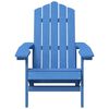 vidaXL Adirondack-Gartenstuhl HDPE Aquablau