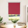 vidaXL Verdunkelungsrollo Rot 70x150 cm Stoffbreite 65,7 cm Polyester