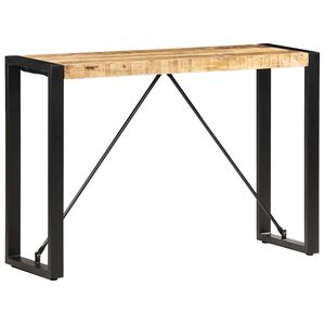 vidaXL Konsolentisch 110x35x76 cm Massivholz Mango