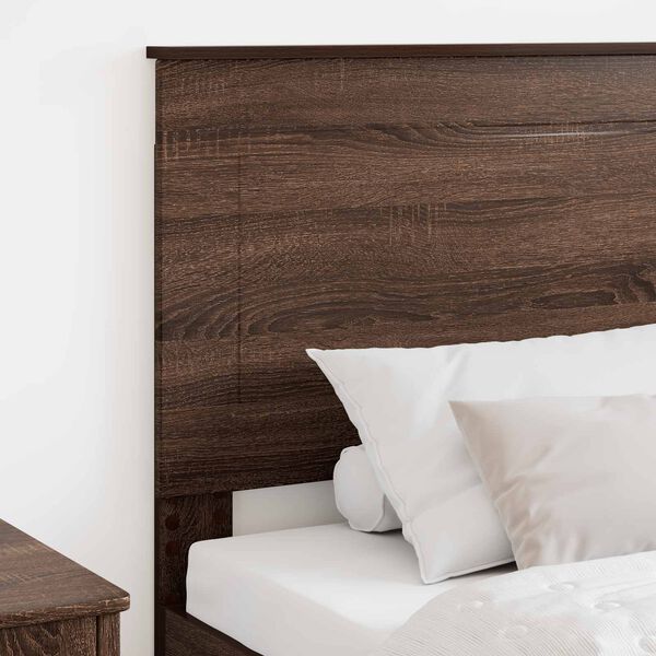 vidaXL Kopfteil mit Kopfteil Braun Eichen-Optik 75 cm Holzwerkstoff