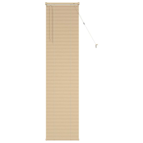 vidaXL Venetianer Jalousie Hellbraun mit Muster 213 x 60 cm PVC