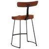 vidaXL Barhocker 2 Stk. 49x43x79 cm Mango Massivholz