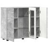 vidaXL Holzschrank Beton Grau 88,5 x 30,5 x 73 cm Holzwerkstoff