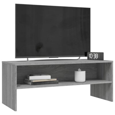 vidaXL TV-Schrank Grau Sonoma 100x40x40 cm Holzwerkstoff