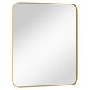 vidaXL Wandspiegel Golden 50x60 cm Rechteckig