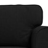 vidaXL Sofa 2 pcs Schwarz