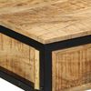 vidaXL Schreibtisch mit Schubladen mit Speicher Braun 105 x 50 x 75 cm