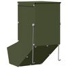 vidaXL Kaninchenf&uuml;tterer Olive Gr&uuml;n 12,5 x 26 x 28,5 cm