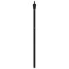 vidaXL Kopfteil Metall Schwarz 150 cm