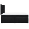 vidaXL Boxspringbett mit Matratze Schwarz 160x200 cm Stoff
