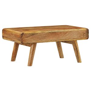vidaXL Couchtisch Massivholz Mango 90x50x40 cm