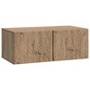 vidaXL Wandmontierter TV-Schrank 59,5 x 31 cm Artisan-Eiche