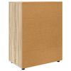 vidaXL Stauraumschr&auml;nke 2 pcs Sonoma-Eiche 80 x 48 x 105 cm