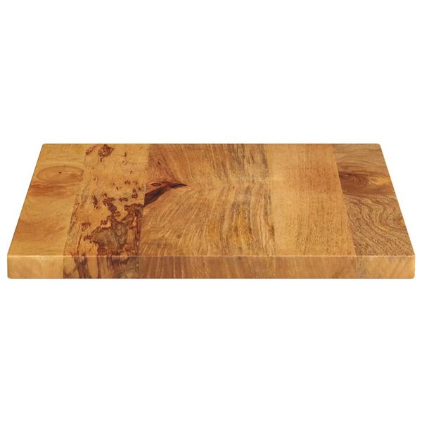 vidaXL Tischplatte 60x50x2,5 cm Rechteckig Massivholz Mango