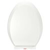 vidaXL Toilettensitz mit Absenkautomatik und Quick-Release-Design Wei&szlig;