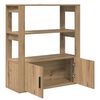 vidaXL Sideboard Artisan-Eiche 30 x 80 x 90 cm Holzwerkstoff