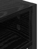 vidaXL Schreibtisch mit Speicher Schwarz Eichen-Optik 100 x 50 x 75 cm