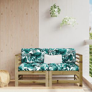 vidaXL Ecksofas mit Kissen 2 Stk. Kiefernholz Impr&auml;gniert
