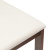 vidaXL Esszimmerst&uuml;hle 2 pcs Hellbraun 40 x 47,5 x 99,5 cm
