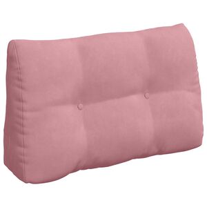 vidaXL R&uuml;cken Kissen Rosa 80 x 24 x 50 cm Samt